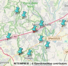 Mappa 20056 Grezzago MI, Italia (4.52636)