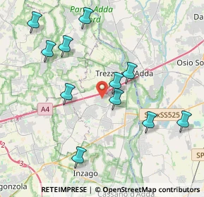 Mappa 20056 Grezzago MI, Italia (4.15909)