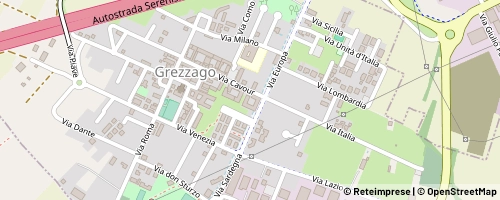 Mappa Grezzago