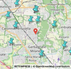Mappa Vicolo Fiume, 20031 Cesate MI, Italia (2.81692)