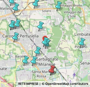 Mappa Vicolo Fiume, 20031 Cesate MI, Italia (2.52059)