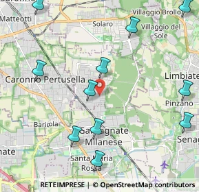 Mappa Vicolo Fiume, 20031 Cesate MI, Italia (2.58545)