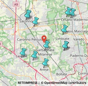 Mappa Vicolo Fiume, 20031 Cesate MI, Italia (4.24833)