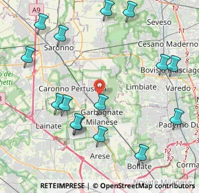 Mappa Vicolo Fiume, 20031 Cesate MI, Italia (4.84333)