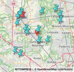 Mappa Vicolo Fiume, 20031 Cesate MI, Italia (4.32188)