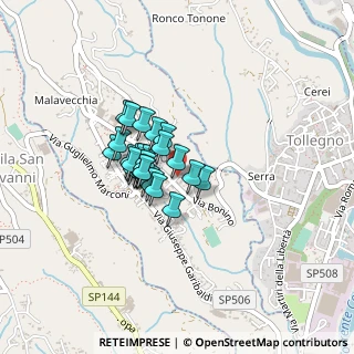 Mappa Via Guglielmo Oberdan, 13899 Pralungo BI, Italia (0.25357)