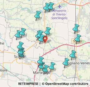 Mappa Largo Amerigo Vespucci, 31059 Zero branco TV, Italia (4.216)