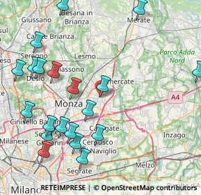 Mappa Via Libertà, 20863 Concorezzo MB, Italia (10.0285)