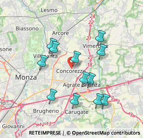 Mappa Via Libertà, 20863 Concorezzo MB, Italia (3.38)