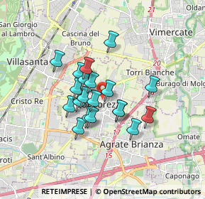 Mappa Via Libertà, 20863 Concorezzo MB, Italia (1.24)