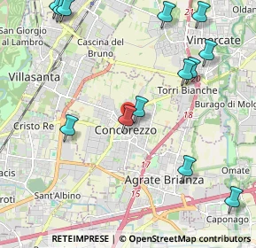 Mappa Via Libertà, 20863 Concorezzo MB, Italia (2.59308)