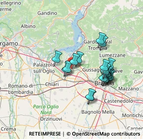 Mappa Via Conte Secco D'Aragona, 25046 Cazzago San Martino BS, Italia (12.4685)