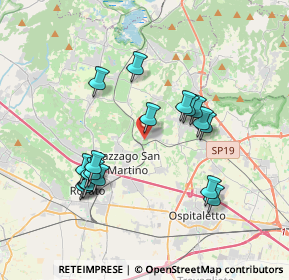 Mappa Via Conte Secco D'Aragona, 25046 Cazzago San Martino BS, Italia (3.54056)