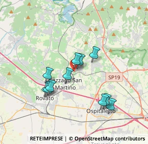 Mappa Via Conte Secco D'Aragona, 25046 Cazzago San Martino BS, Italia (3.16727)