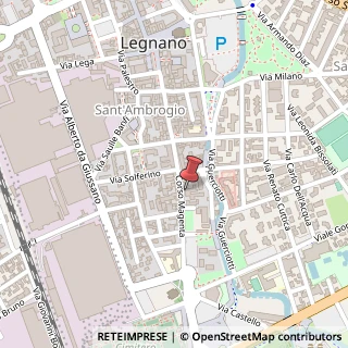 Mappa Corso Magenta, 147, 20025 Legnano, Milano (Lombardia)