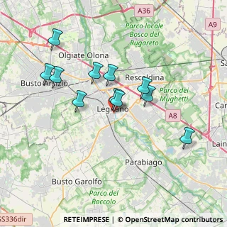 Mappa Via Magenta, 20025 Legnano MI, Italia (3.25091)