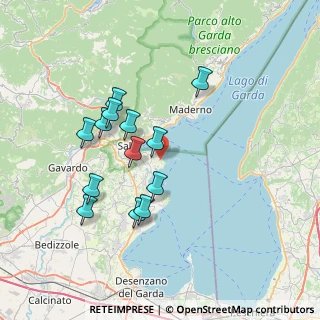 Mappa Via Benaco, 25010 San Felice del Benaco BS, Italia (6.54385)