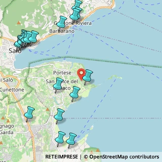 Mappa Via Benaco, 25010 San Felice del Benaco BS, Italia (3.057)