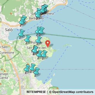 Mappa Via Benaco, 25010 San Felice del Benaco BS, Italia (2.3025)