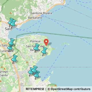 Mappa Via Benaco, 25010 San Felice del Benaco BS, Italia (3.2025)