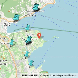 Mappa Via Benaco, 25010 San Felice del Benaco BS, Italia (2.597)