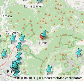 Mappa Via Monteclana, 25075 Nave BS, Italia (6.8095)