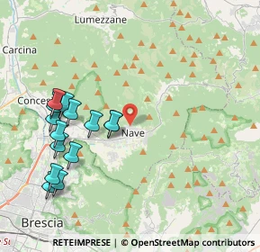 Mappa Via Monteclana, 25075 Nave BS, Italia (4.34429)