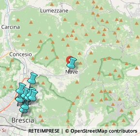 Mappa Via Monteclana, 25075 Nave BS, Italia (6.00909)