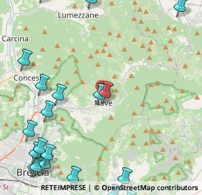 Mappa Via Monteclana, 25075 Nave BS, Italia (6.3895)