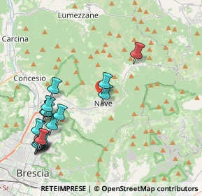 Mappa Via Monteclana, 25075 Nave BS, Italia (4.75625)