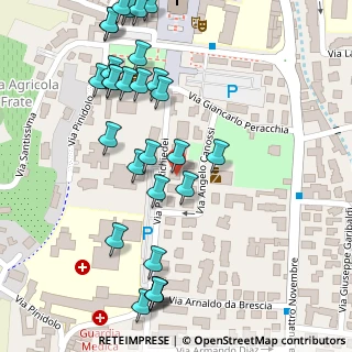 Mappa Via Richiedei Paolo, 25064 Piazza BS, Italia (0.15172)