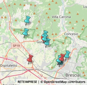 Mappa Via Angelo Canossi, 25064 Gussago BS, Italia (3.51182)