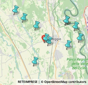 Mappa Via Cascine Bellini, 28047 Oleggio NO, Italia (4.18)