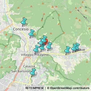Mappa Via Giuseppe Garibaldi, 25073 Bovezzo BS, Italia (1.71091)