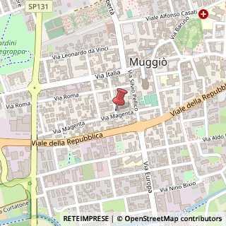 Mappa Via Alessandro Manzoni, 15, 20835 Muggiò, Monza e Brianza (Lombardia)