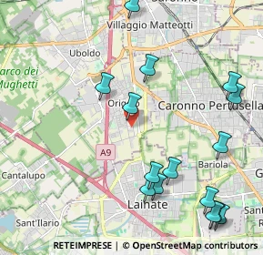 Mappa Via E. Fermi, 21040 Origgio VA, Italia (2.52267)
