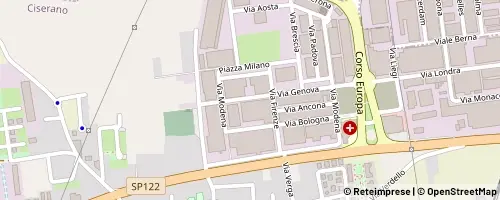 Mappa Ciserano
