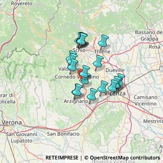 Mappa Viale Stazione, 36070 Brogliano VI, Italia (10.473)