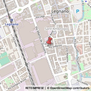 Mappa Via Solferino, 40, 20025 Legnano, Milano (Lombardia)