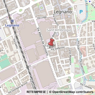 Mappa Via Solferino, 44, 20025 Legnano, Milano (Lombardia)