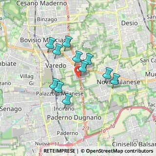 Mappa Superstrada Milano-Meda angolo, 20037 Paderno Dugnano MI, Italia (1.40273)