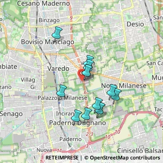 Mappa Superstrada Milano-Meda angolo, 20037 Paderno Dugnano MI, Italia (1.52308)