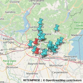 Mappa Via Nikolajewka, 25073 Bovezzo BS, Italia (10.502)