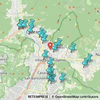 Mappa Via Nikolajewka, 25073 Bovezzo BS, Italia (2.116)