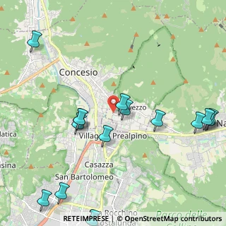 Mappa Via Nikolajewka, 25073 Bovezzo BS, Italia (2.63867)