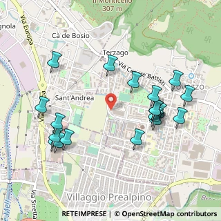 Mappa Via Nikolajewka, 25073 Bovezzo BS, Italia (0.5315)