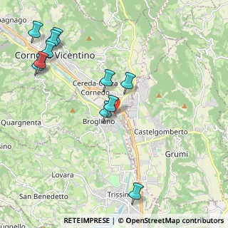Mappa Del Lavoro, 36070 Brogliano VI, Italia (2.40727)