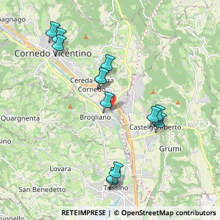 Mappa Del Lavoro, 36070 Brogliano VI, Italia (2.13)