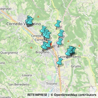 Mappa Del Lavoro, 36070 Brogliano VI, Italia (1.552)
