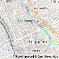Mapa Legnano